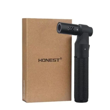 HONEST Metal Gas Lighter Jet Butane Cigar Lighter Windproof Kitchen Pipe BBQ Jewelry Welding Lighter Men's Outdoor Gadgets