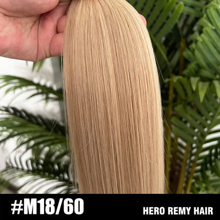 Genius Weft 100G/pc Real Remy Human hair Straight Invisible Chinese Hair Extensions Hair Bundles For Women Hair Weave 16-22 Inch