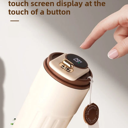 Smart Temp Display Stainless Steel Tumbler Thermal Mug Vacuum Insulated Coffee Cup Travel Thermos Cups Hot Water Bottle for Tea