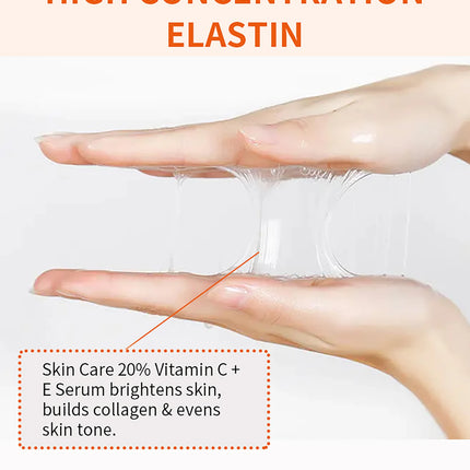 AILKE Vitamin C Whitening Kit For Women, Even Skin Tone, Clean Skin, Moisturizing, Anti Wrinkles, Skin Glowing Beauty Set