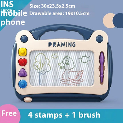 Children's Drawing Board Baby Magnetic Writing Board 1-3 Years Old Kidsren's Graffiti Painting Erasable Magnetic Home Drawing Toy