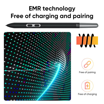 XPPen Magic Drawing Pad 12.2 inches Tablet Android 8GB/256GB 8000mAh with X3 Pro Slim Stylus 60 Tilt Android 14 Drawing Tablet