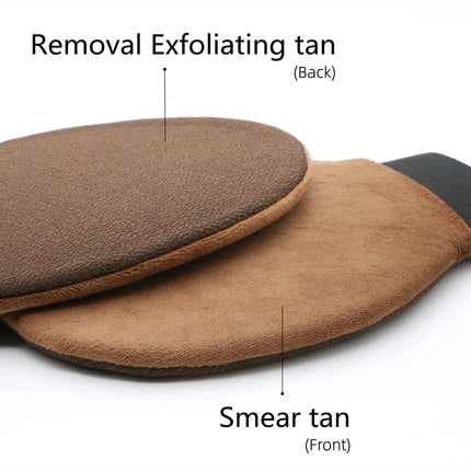 Self Applicator Tanning Glove Mitt 2pcs Reusable Body Face Back Tan Tools
