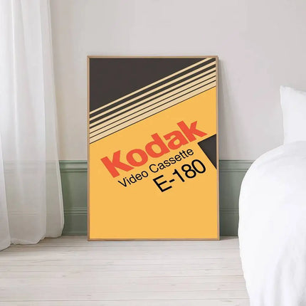 Retro Fashion K-KodakS Self-adhesive Art Poster Retro Kraft Paper Sticker DIY Room Bar Cafe Stickers Wall Painting