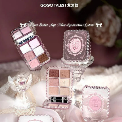 Gogotales Gem Series Eyeshadow Disc Ballet Swan Earth Color Korean Daily Light Makeup Matte Pure Sexy Portable Eyeshadow Makeup