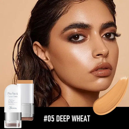 Double-ended Foundation Stick Perfect Cover Stick Thin And Comfortable Concealer Foundation Cream Waterproof Long-lasting Makeup