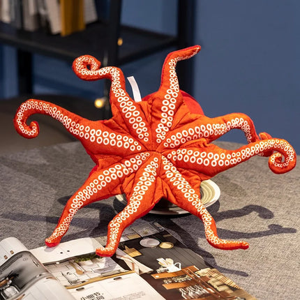 40cm75cm Lifelike Octopus Plush Toy Stuffed Simulation Sea Animal Plush Toys Red Octopus Dolls & Stuffed Toys For Gift