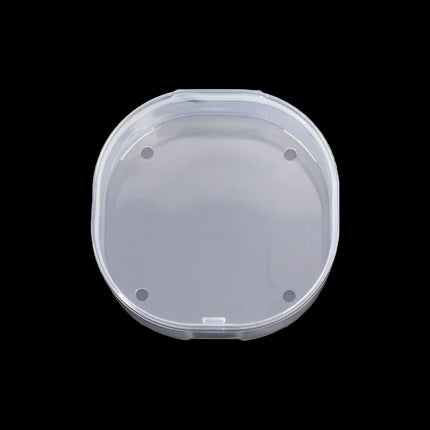 1/10pcs Transparent Square Plastic Boxes Makeup Powder Puff Air Cushion Storage Case Jewelry Diamond Packaging Organize Holder
