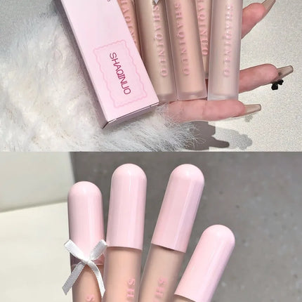 3 Colors Liquid Foundation Concealer Cream Full Covers Brightening Facial & Eye Liquid Concealer Waterproof Oil-control Make Up