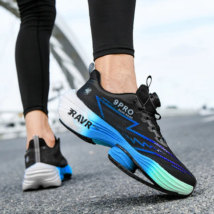 2025 New Men's Running Shoes Cushioning Carbon Plate Racing Marathon Athletic Shoes Comfortable Non-slip Sports Tennis Shoes