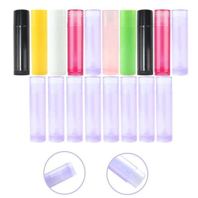 50/100/300pcs Empty Lip Gloss Tubes 5ml 5g Cosmetic Containers Lipstick Jars Balm Tube Travel Bottles Makeup Tools DIY Tubes