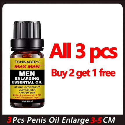 Male Penis Massage Essential Oil Erection Ejaculation Dick Gel Cock Liquid  Penile Cream Big Penis Oils Adult Products For Men