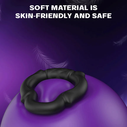 Male Penis Ring Cock Rings for Men Penis Cockring High Elasticity Time Lasting Erection Enhancing Ring Sex Toys for Male Couple