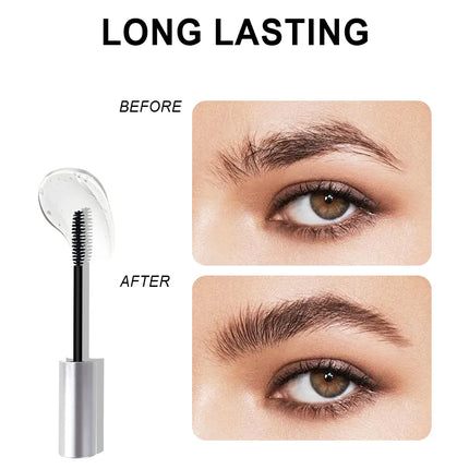 Waterproof Eyebrow Gel - Smudge-Proof, Long-Lasting Hold for a Natural Look - Ideal Valentines Day & Mothers Day Gift for Women