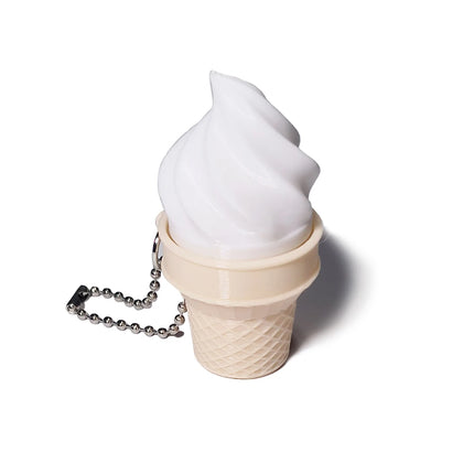 Calming Keychain Keys Finger Button Anti-stress Toys Coffee Ice Cream Cheese Food Funny  Decompression Gifts for Children Adults