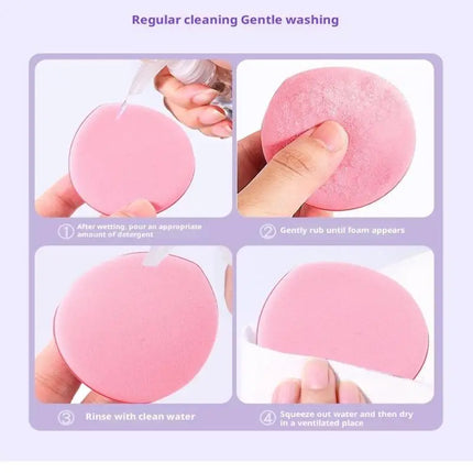 Colorful Teardrop Foundation Makeup Sponge - Powder Puff That Doesn't Eat Your Makeup - Essential Makeup Tool Accessory