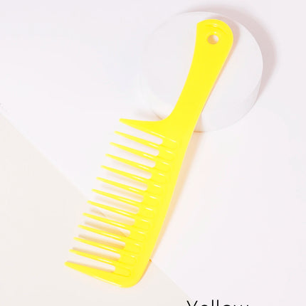 1pc plastic anti-static hair comb heat-resistant curling hair comb professional salon styling comb Special for real hair wigs