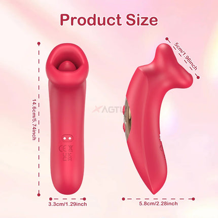 Sucking Licking Vibrator for Women Clitoris Clit Sucker Female Powerful Vacuum Sucker Nipples Anal Stimulator Massager Sex Toys