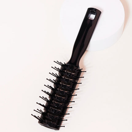 1 piece of hair straightening and anti-static hollowed out scalp massage hair comb hair styling comb Special for real hair wigs