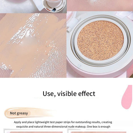 Moisturizing Concealer Air Cushion Natural Makeup Holding Water Resistant Cream Skin Foundation