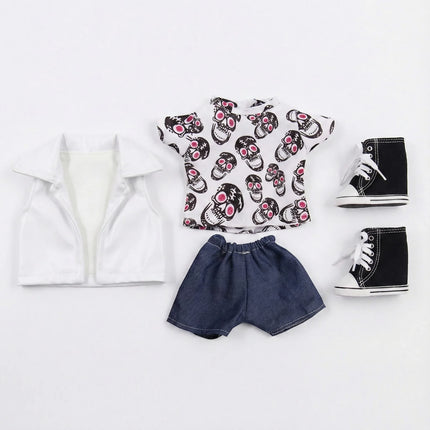 18-inch American Girl and 43cm new reborn doll accessories leather vest, perfect baby gift for our generation