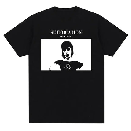 Men T Shirt Bauhaus Post Punk Goth Rock Crew Neck Graphic Print T Shirt Fashion Casual Short Sleeve T Shirt Women