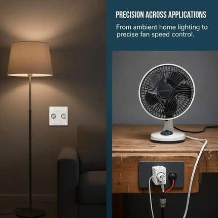 High Load Ceiling Fan Speed Regulator Adjustable Levels for Office Conference Room Easy Installation