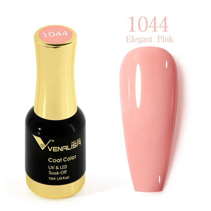 VENALISA 12ml Fabulous Pink Nails Crystal Lacquer CANNI Nail Art Glitter Pearl Diamonds Soak off Platinum UV LED Gel Nail Polish