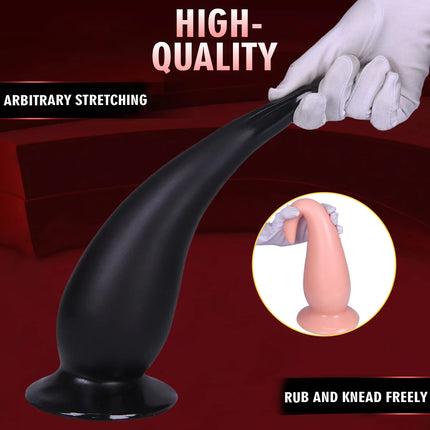 3 Size Tail Butt Plug Soft Silicone Tapon Anal Plug Man Woman Silky And Skin-Friendly But Plug Xl Analog Plug Man Plugs Anul
