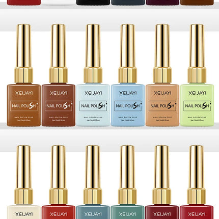Colored Square Bottle Nail Varnish Gel 60 Colors Gloss Matte Ice-clear Nail Polish Fruit Green Nail Art Soak Off UV Gel Lacquer