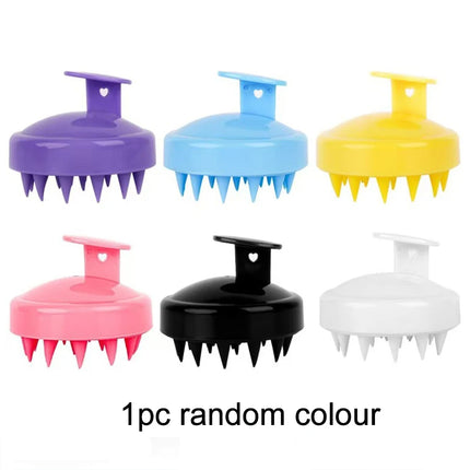 Hair Wash Brush for Gentle Scalp Massage Shower SPA Comb Body Beauty Hairdressing Tool for Cleaning And Stimulation