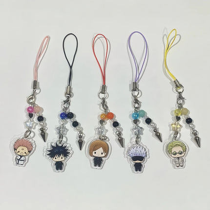 JJK acrylic phone charms