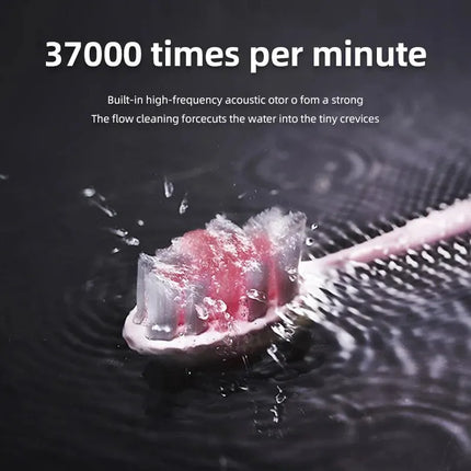 Tongwode Electric Sonic Toothbrush Rechargeable Waterproof Electronic USB Charge Whitening Tooth Brushes Replacement Heads Adult