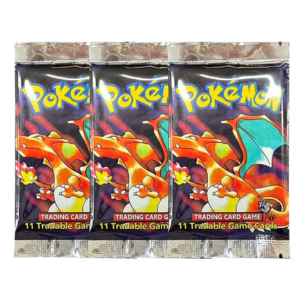 Base Set 1st Edition Shadowless Booster Box Pokemon Cards PTCG Proxy Classic Anime Collection Card 1Set 36 Packs 1Pack/11Card