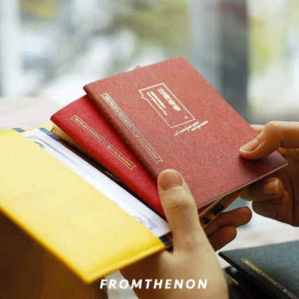 Fromthenon Traveler's Notebook Standard Passport Replacement Inner Page Travel Planner Journal Notebook Refill Supplies