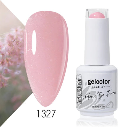Arte Clavo Colourful Gel Nail Polish Nail Art Gel Varnishes Macaron Color Nail Semi Permanant Soak Off LED UV Gel Nail Varnishes