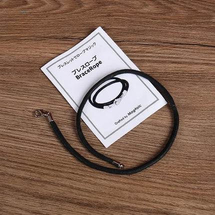 Tenyo Bracelet Hallucinatory Bracelet Rope Knot Transfer Magic Tricks Close up Interaction Magia Props Illusions Prediction Mind