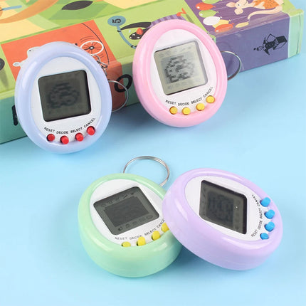 Creative Electronic Pet Toy Keychain Game Machine Kids Gifts Educational Funny 90S Nostalgic Virtual Cyber Pet Toy