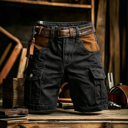 No Belt Camouflage Camo Cargo Shorts Men 2026 New Mens Casual Shorts Male Loose Work Shorts Man Military Short Pants Plus Size