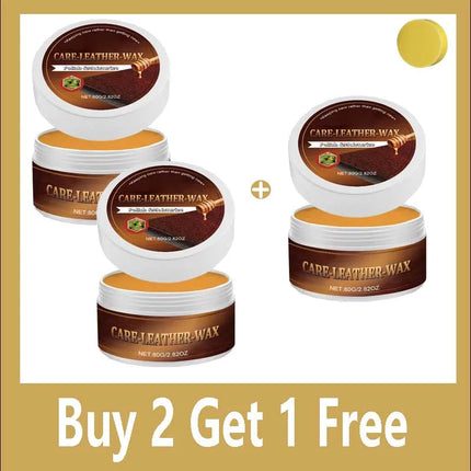 Beeswax Leather Care Wax Repairs Scratches Cracks Removes Stubborn Dirt Prevents Cracking Leather Refurbishment Polishing Paste