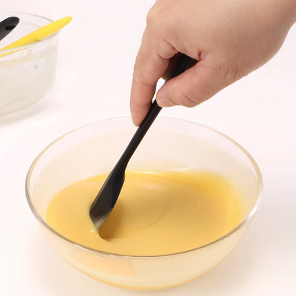 Food Grade Silicone Spatula Heat Resistant Non-Stick Kitchen Scraper for Baking Cake Cream Mixing Cooking Utensil
