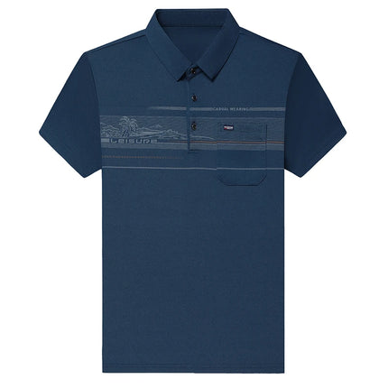 Top Grade Business Designer Summer Polo Shirt Men New Regular Stretch Brand Short Sleeve Casual Luxury Fashions Men Clothes
