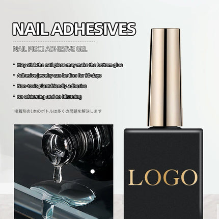 JTING 1pc 15ml Professional Wholesale Press on Nail Gel Glue Adhesive Nail Gel Polish Glue Tips Nails Soft Gel