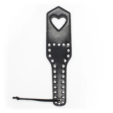 42cm PU Rivets Fetish Bondage Sexy Whip Flogger Bdsm Sex Toys For Couples Spanking Paddle Sexy Policy Knout Adult Cosplay Games