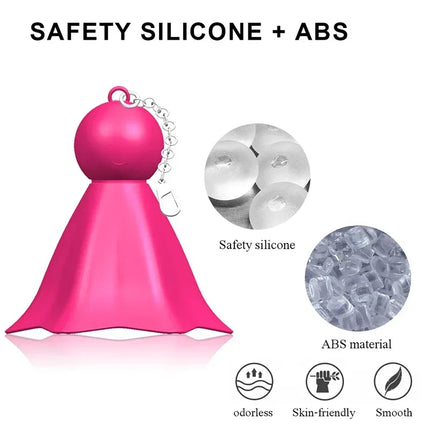 Powerful Nipple Brush Vibrator for Women–Clitoral Stimulator with Soft Silicone Bristles,Couples Foreplay Flirting Adult Sex Toy