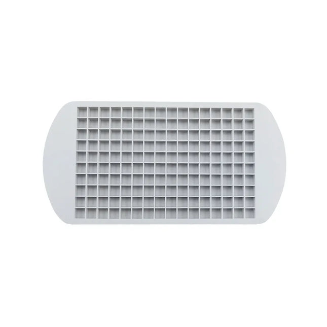 Silicone Ice Cream Tools 160 Grid Mini Foldable Space Saving Silicone Ice Tray Ice Mold For Whiskey Cocktail Ice Making