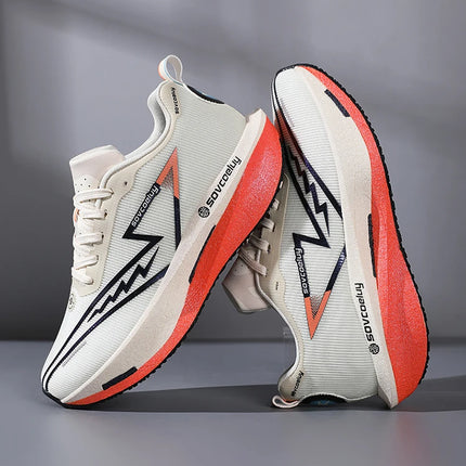 Running Shoes Carbon Board Speciality Marathon Men Sports Breathable Lightweight Women's Comfortable Athletic Nonskid Sneakers