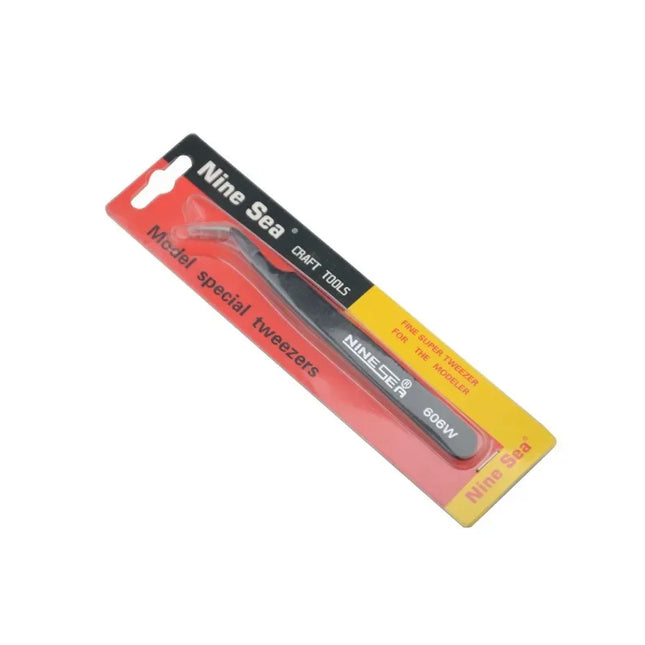 606/606W Precision Tweezers High Hardness Anti-Static for DIY Military Model Making Tool Water Decal Work Hobby Craft Project