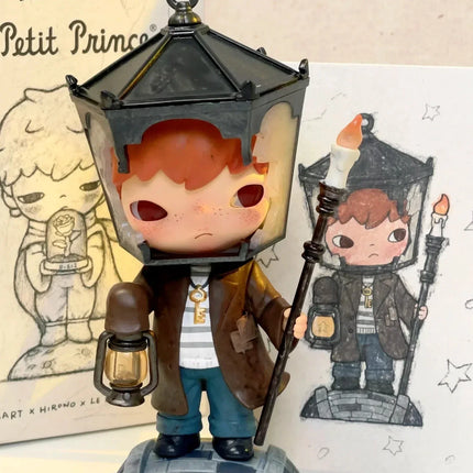Authentic POP MART Hirono x Le Petit Prince Serie Blind Box Toys Mystery Box Mistery Action Figure Cute Model Surprise Gift