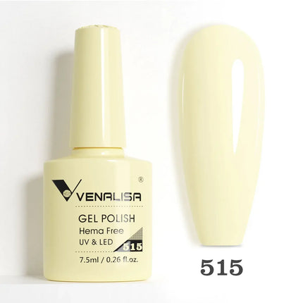 7.5ml Venalisa TPO FREE HEMA FREE Gorgeous Color Nail Gel Polish Long Wear Soak Off UV LED Gel Varnish Nail Manicure Gel Varnish